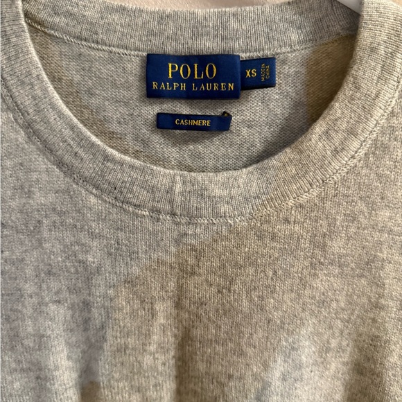 Ralph Lauren Light Gray Crewneck Sweater - Picture 2 of 3